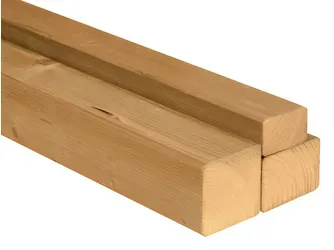 25x25 mm sibir. L&auml;rche gehobelt+gefast